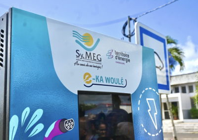 Le SMT présent à l’inauguration de la borne électrique du Sy.Meg