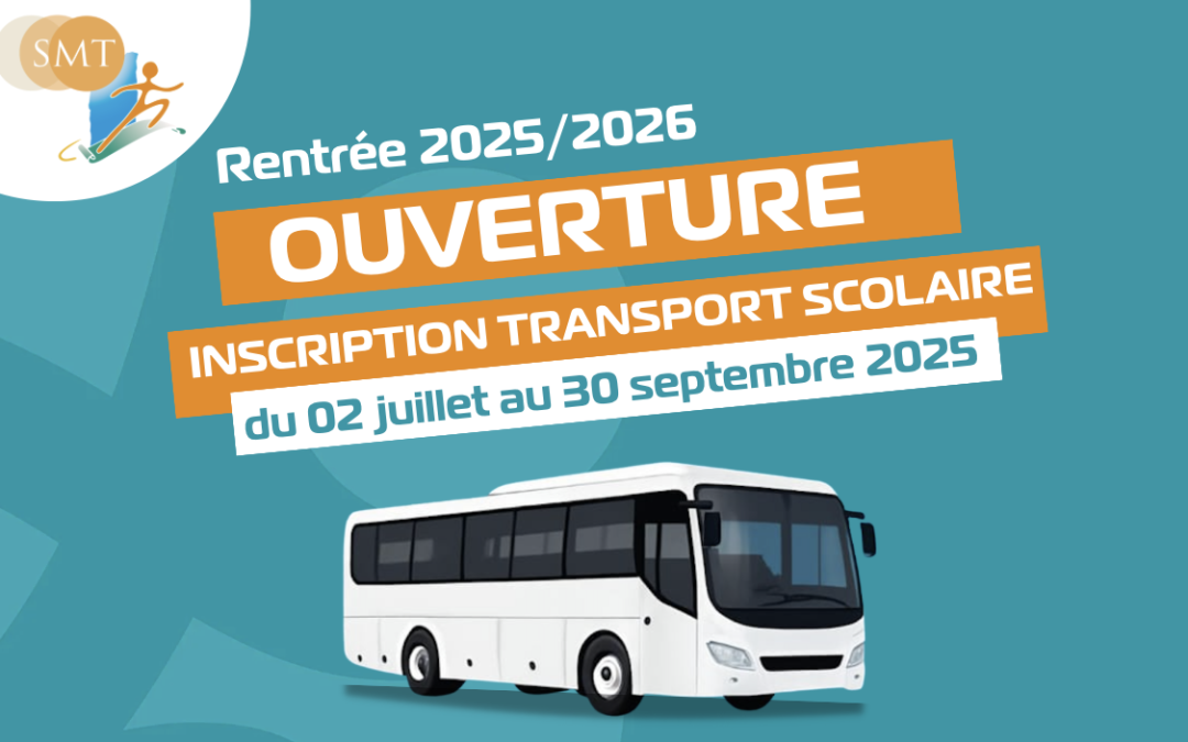 Les inscriptions au transport scolaire sont ouvertes !